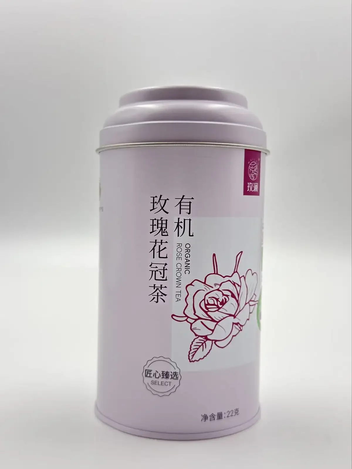 有机玫瑰花冠茶